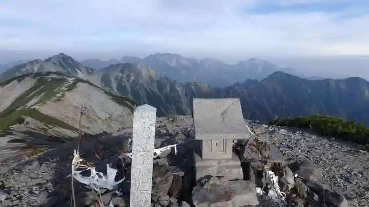 若一王子神社 奥宮の本殿・本堂