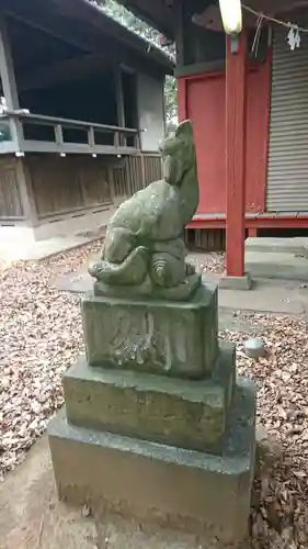 秋葉神社の狛犬