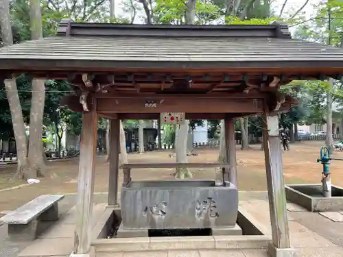 碑文谷八幡宮の手水舎