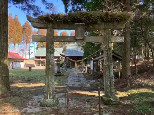 大野老松天満社の鳥居