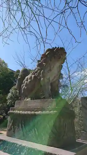 芝東照宮の狛犬