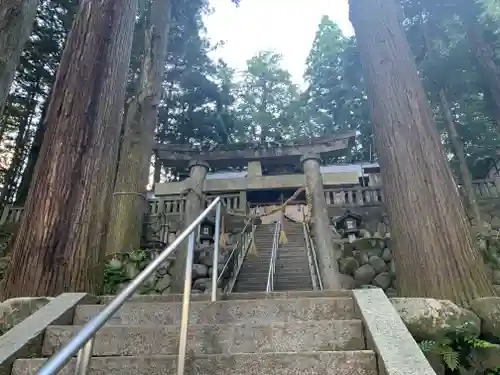 大洲七椙神社の鳥居