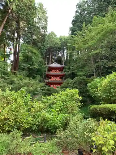 岩船寺の庭園