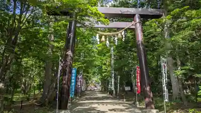 士別神社の鳥居