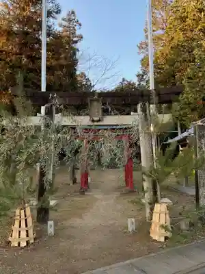 白山神社の鳥居