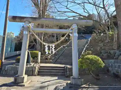 温泉神社〜いわき湯本温泉〜の鳥居