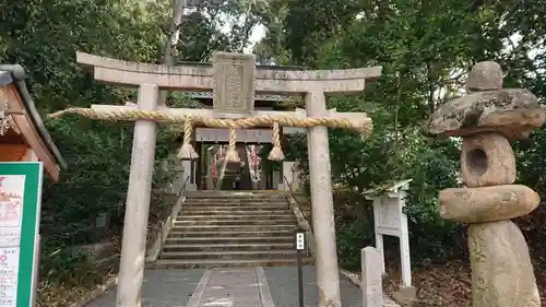 蹉跎神社の鳥居