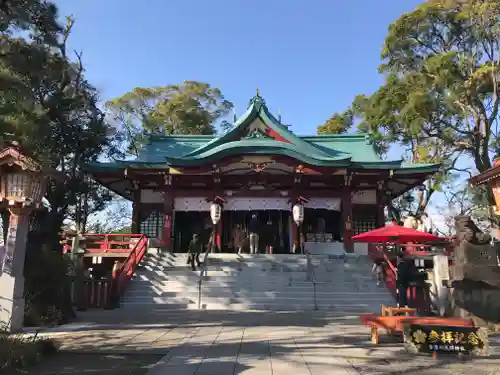 多摩川浅間神社の本殿・本堂