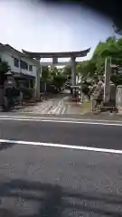 新羅神社の鳥居