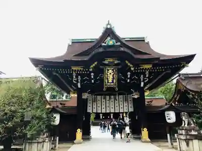 北野天満宮の山門・神門