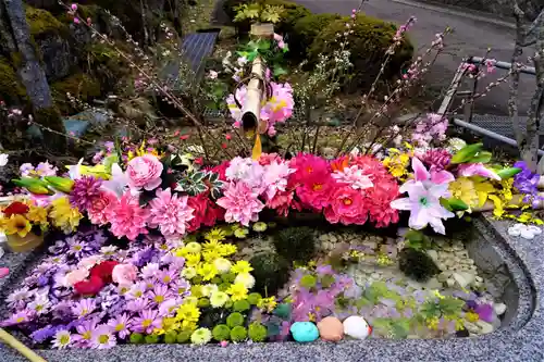 陽林寺の手水舎