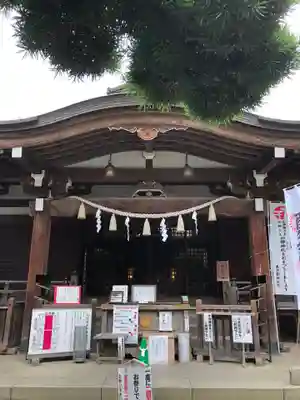 鳩森八幡神社の本殿・本堂
