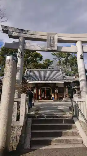 水堂須佐男神社の鳥居