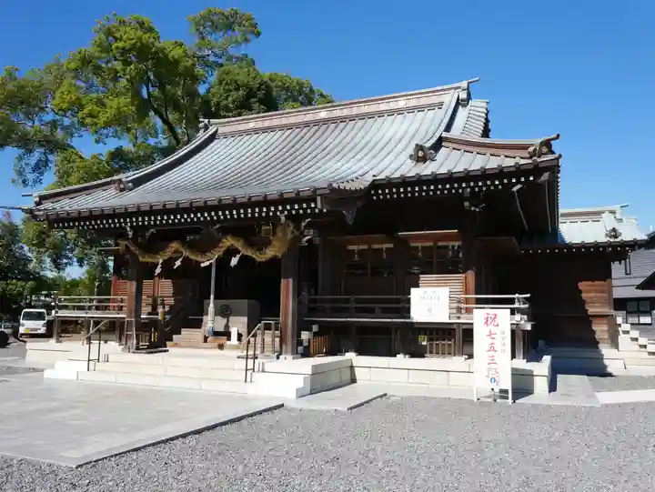 焼津神社の本殿・本堂