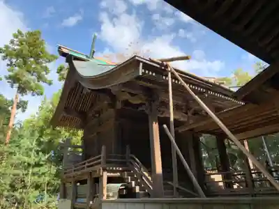 八幡神社の本殿・本堂