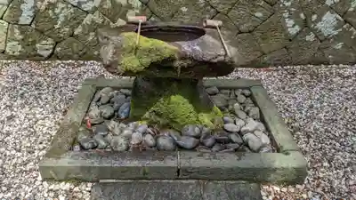 真野御陵の手水舎