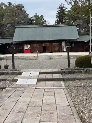 滋賀県護国神社の本殿