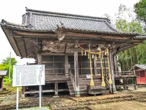 清水峯神社の本殿・本堂