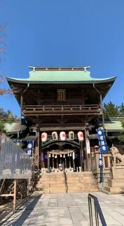彦島八幡宮の本殿・本堂