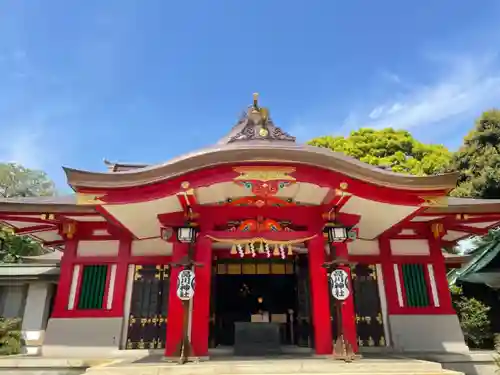 品川神社の本殿・本堂