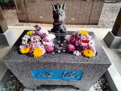 滑川神社 - 仕事と子どもの守り神の手水