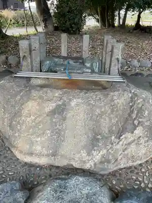高田波蘇伎神社の手水舎