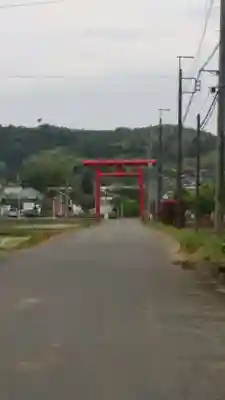 諏訪神社の鳥居