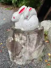 三尾神社の狛犬