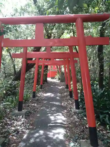 孔島厳島神社の鳥居