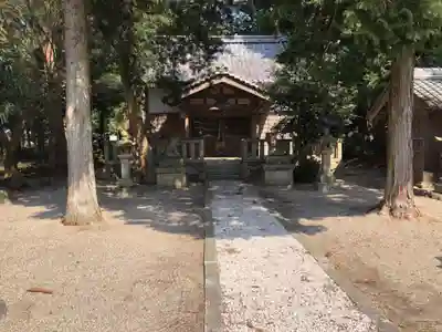 川田神社の本殿・本堂