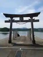 鳴無神社の鳥居