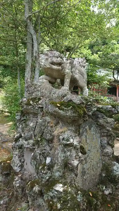 筑波山神社の狛犬