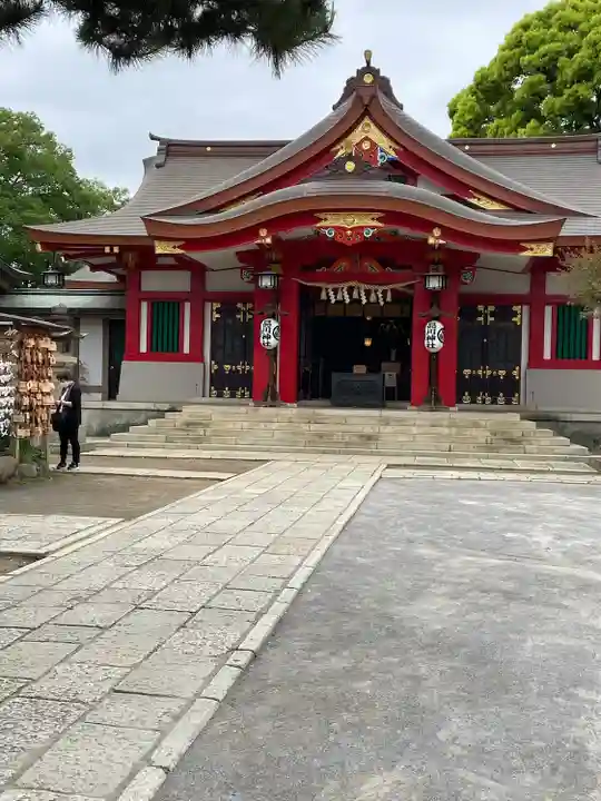 品川神社の本殿・本堂