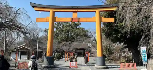 平野神社の鳥居