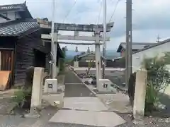 五明稲荷神社の鳥居