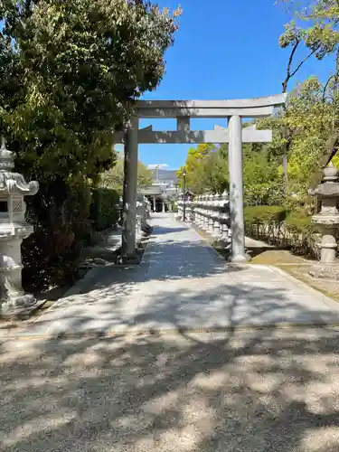 伊和志津神社の鳥居