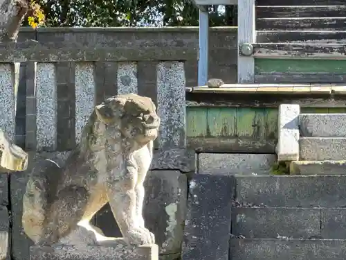 八幡神社の狛犬