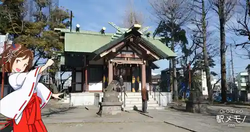 上小松天祖神社の本殿・本堂