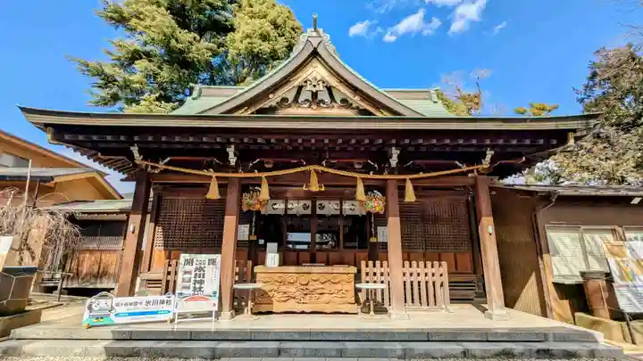 鳩ヶ谷氷川神社の本殿・本堂