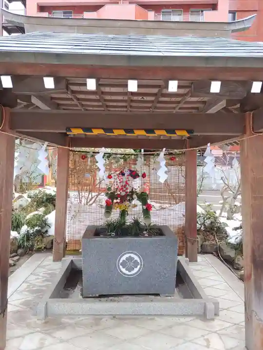 仙台大神宮の手水舎