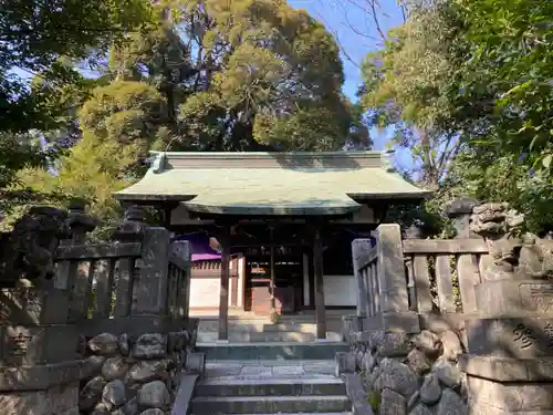 忍　諏訪神社・東照宮　の本殿