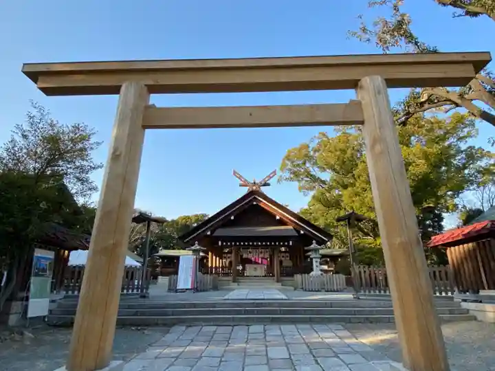 和泉國一之宮 大鳥大社の鳥居