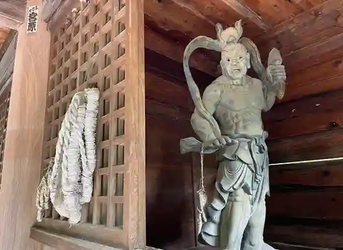 長慶寺の像