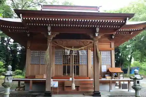 阿久津「田村神社」（郡山市阿久津町）旧社名：伊豆箱根三嶋三社の本殿・本堂