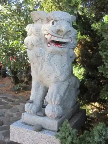 大瀬神社の狛犬