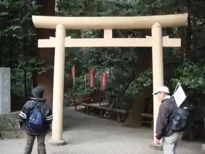 宝登山神社の鳥居