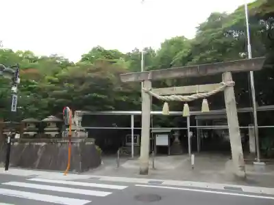 鵜森神社の鳥居