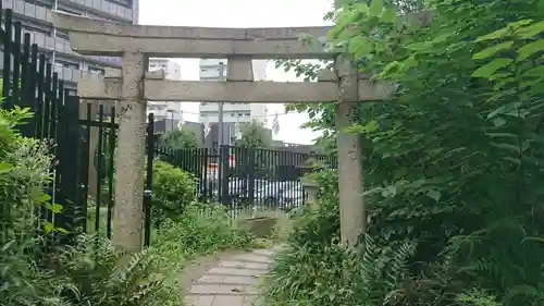 成子天神社の鳥居