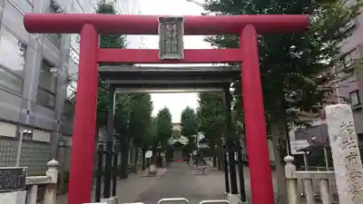 市守大鳥神社の鳥居
