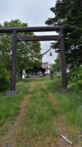 茂平沢神社の鳥居